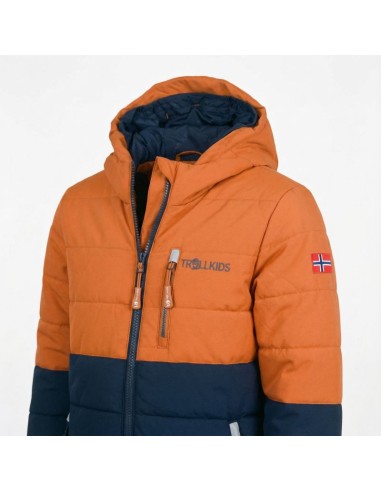 Trollkids Kids Hemsedal Snow Jacket XT winter waterproof orange 513176