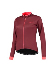 Rogelli ESSENTIAL women's winter jacket burgundy XS