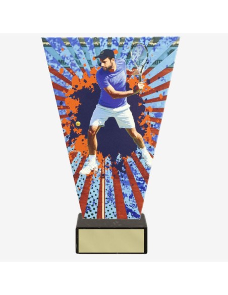 Triumph glass trophy