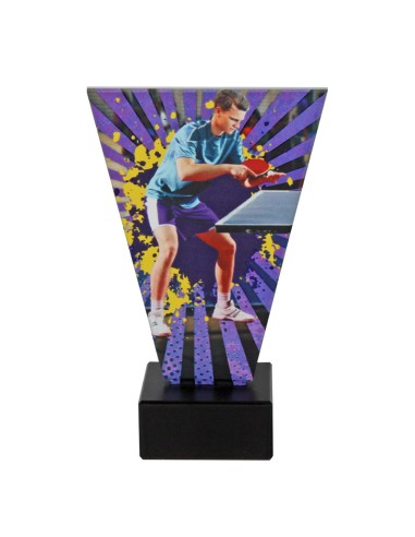 Triumph glass trophy