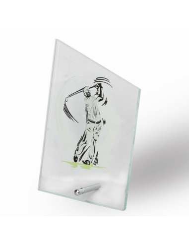 Triumph glass trophy