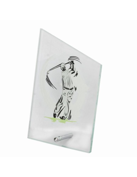 Triumph glass trophy