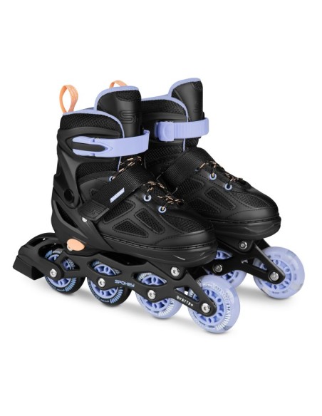 Spokey Quattro 4IN1 inline skates SPK943430 size 3437 BKVT