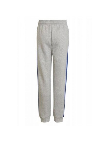 Adidas Παιδικό Παντελόνι Φόρμας Γκρι Essentials 3-Stripes HN6712