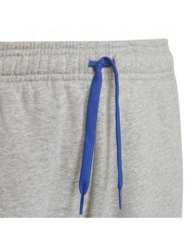 Adidas Παιδικό Παντελόνι Φόρμας Γκρι Essentials 3-Stripes HN6712