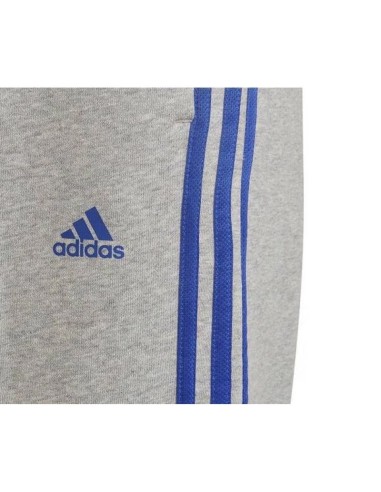Adidas Παιδικό Παντελόνι Φόρμας Γκρι Essentials 3-Stripes HN6712