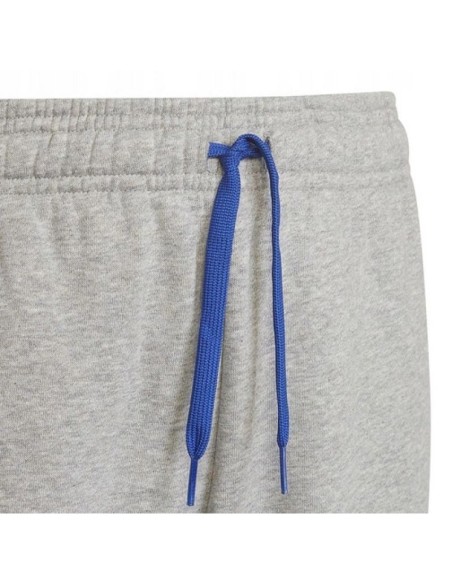 Adidas Παιδικό Παντελόνι Φόρμας Γκρι Essentials 3-Stripes HN6712