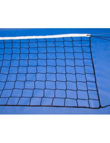 Black volleyball net with antennae