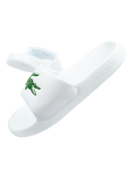 Lacoste Ανδρικά Slides Λευκά 45CFA0002082