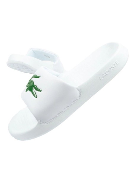 Lacoste Ανδρικά Slides Λευκά 45CFA0002082