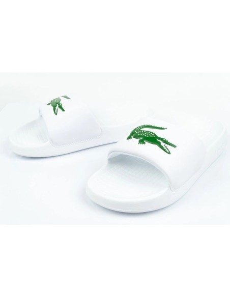 Lacoste Ανδρικά Slides Λευκά 45CFA0002082
