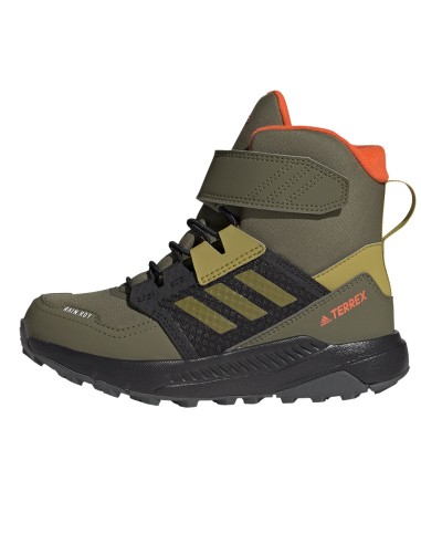 Adidas Παιδικά Μποτάκια Πεζοπορίας Terrex Trailmaker Χακί GZ1174
