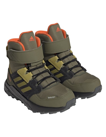Adidas Παιδικά Μποτάκια Πεζοπορίας Terrex Trailmaker Χακί GZ1174
