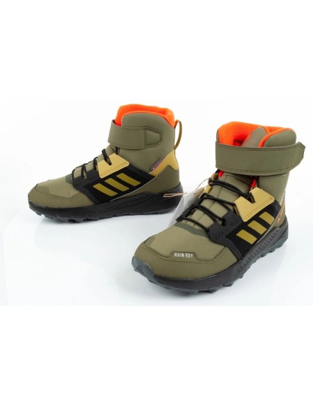 Adidas Παιδικά Μποτάκια Πεζοπορίας Terrex Trailmaker Χακί GZ1174