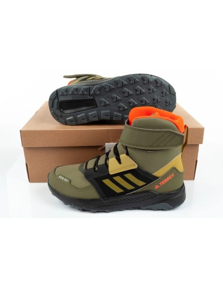 Adidas Παιδικά Μποτάκια Πεζοπορίας Terrex Trailmaker Χακί GZ1174