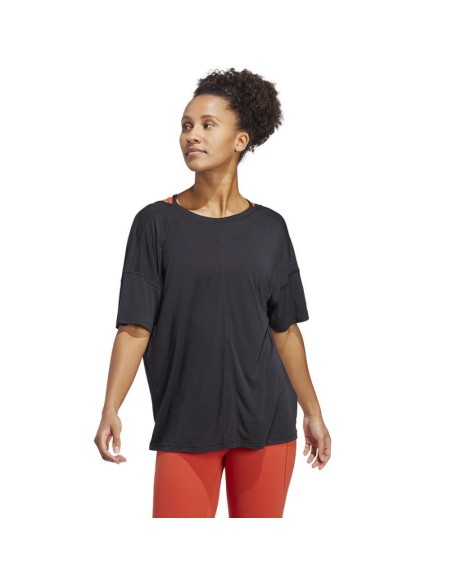 Adidas Γυναικείο Αθλητικό T-shirt Fast Drying Τιρκουάζ HR5078