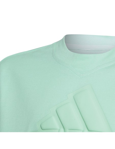 Adidas Future Icons Logo Παιδικό T-shirt Τιρκουάζ IC9532