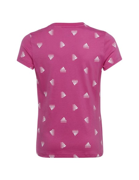 Adidas Brand Love Παιδικό T-shirt Φούξια IB8920