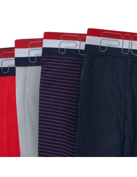Fila Ανδρικά Μποξεράκια 4Pack FM412BXPB7-600