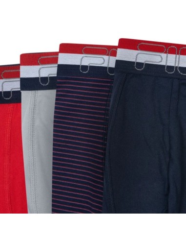 Fila Ανδρικά Μποξεράκια 4Pack FM412BXPB7-600