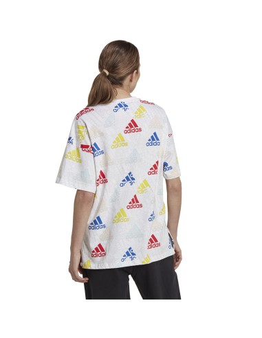 Adidas Essentials Boyfriend Γυναικείο Αθλητικό T-shirt Πολύχρωμο HL4461