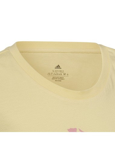 Adidas 3 Bar G Παιδικό T-shirt Κίτρινο HL1619
