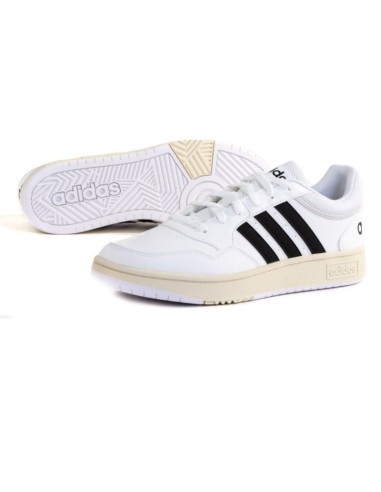 Adidas Hoops 3.0 Ανδρικά Sneakers Cloud White / Core Black / Chalk White GY5434
