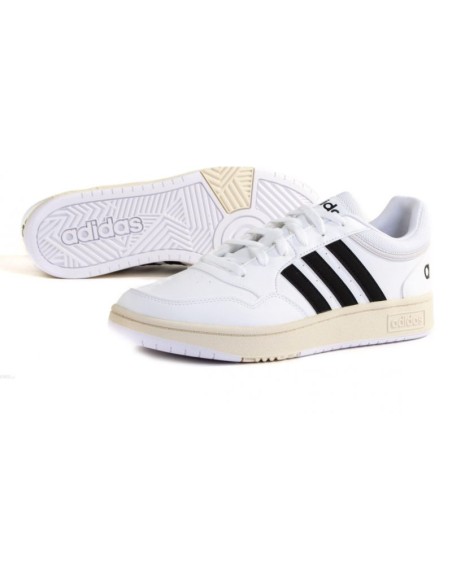 Adidas Hoops 3.0 Ανδρικά Sneakers Cloud White / Core Black / Chalk White GY5434