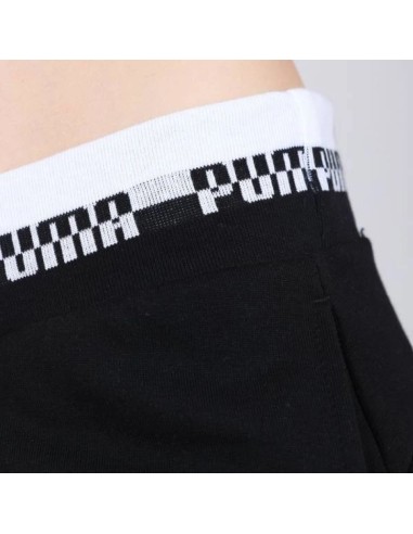 Puma Παντελόνι Γυναικείας Φόρμας με Λάστιχο Μαύρο 585916-01