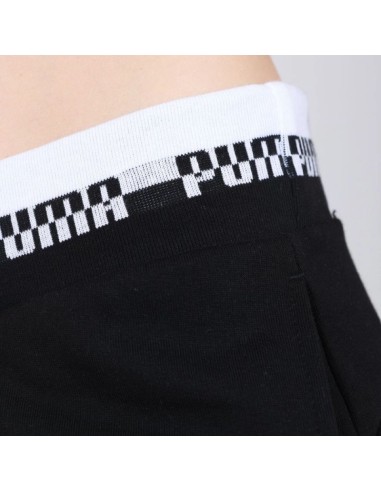Puma Παντελόνι Γυναικείας Φόρμας με Λάστιχο Μαύρο 585916-01