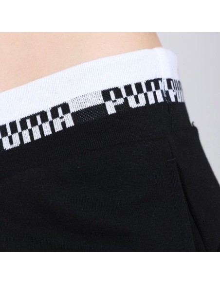 Puma Παντελόνι Γυναικείας Φόρμας με Λάστιχο Μαύρο 585916-01