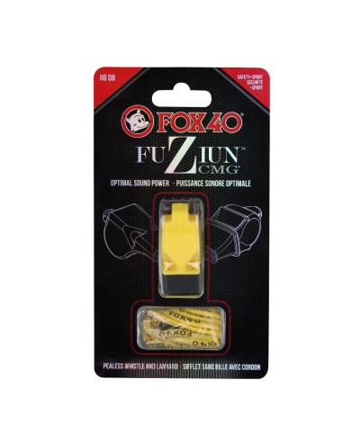 Whistle Fox 40 Fuziun CMG yellow