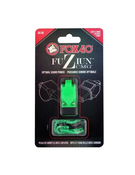 Whistle Fox 40 Fuziun CMG green