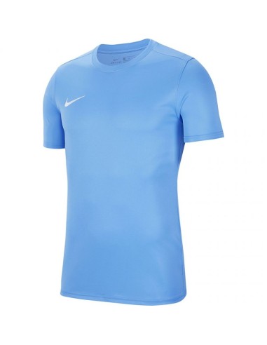 Nike Park VII Ανδρικό Αθλητικό T-shirt Κοντομάνικο Dri-Fit Γαλάζιο BV6708-412