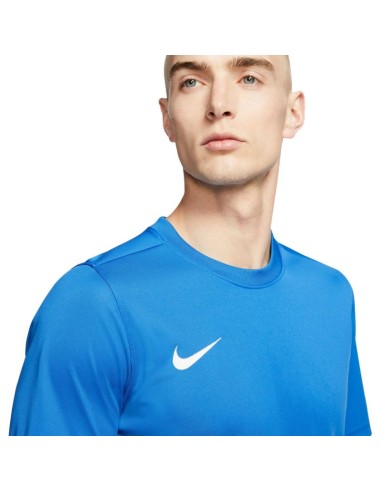 Nike Park VII Ανδρικό Αθλητικό T-shirt Κοντομάνικο Dri-Fit Μπλε BV6708 463