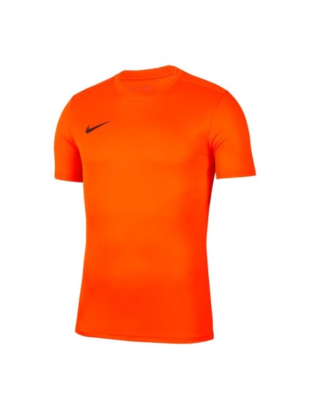 Nike Park VII Ανδρικό Αθλητικό T-shirt Κοντομάνικο Dri-Fit Πορτοκαλί BV6708-819