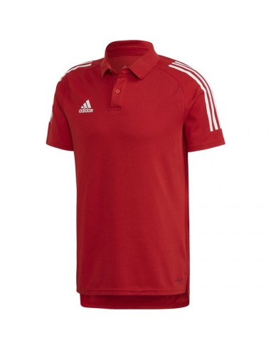 Adidas Condivo 20 Ανδρικό T-shirt Polo Κόκκινο ED9235