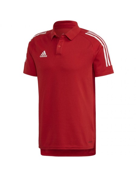 Adidas Condivo 20 Ανδρικό T-shirt Polo Κόκκινο ED9235