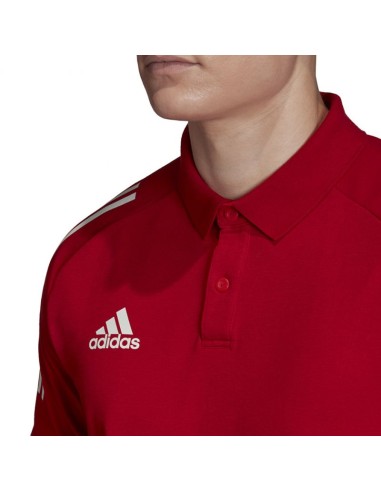Adidas Condivo 20 Ανδρικό T-shirt Polo Κόκκινο ED9235