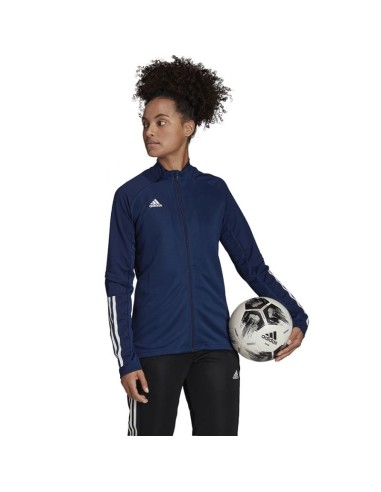 Adidas Condivo 20 Training Γυναικεία Φούτερ Ζακέτα σε Μπλε χρώμα FS7106