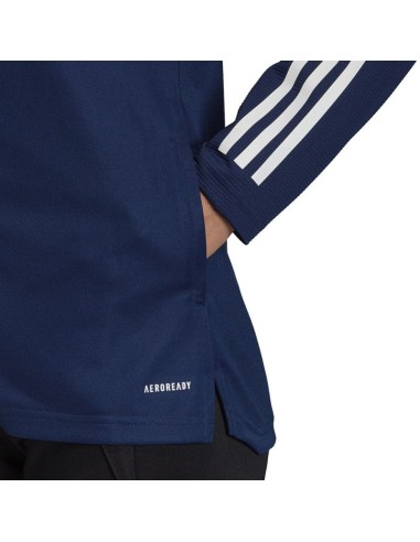 Adidas Condivo 20 Training Γυναικεία Φούτερ Ζακέτα σε Μπλε χρώμα FS7106