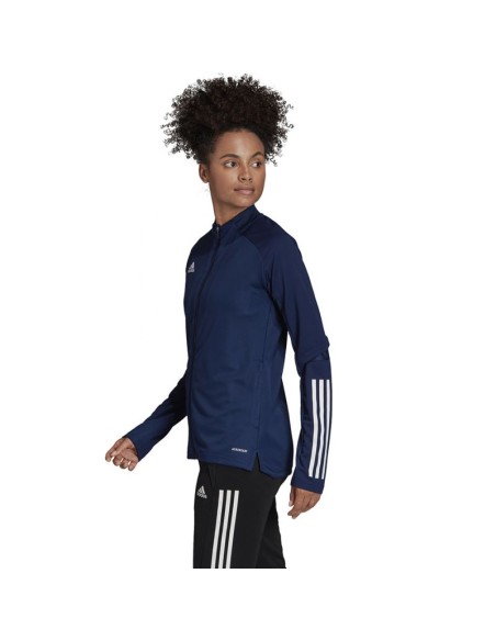 Adidas Condivo 20 Training Γυναικεία Φούτερ Ζακέτα σε Μπλε χρώμα FS7106