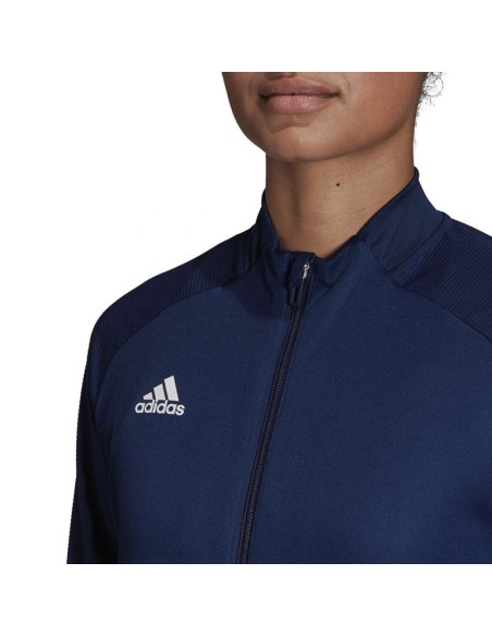 Adidas Condivo 20 Training Γυναικεία Φούτερ Ζακέτα σε Μπλε χρώμα FS7106