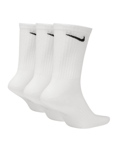 Nike Everyday Lightweight SX7676-100 Αθλητικές Κάλτσες Λευκές 3 Ζεύγη