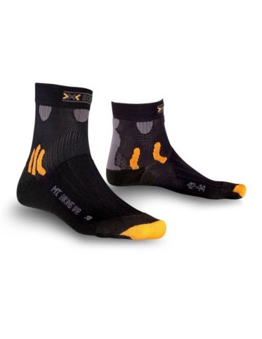X-Socks X20007-X01 Κάλτσες Ποδηλασίας Μαύρες