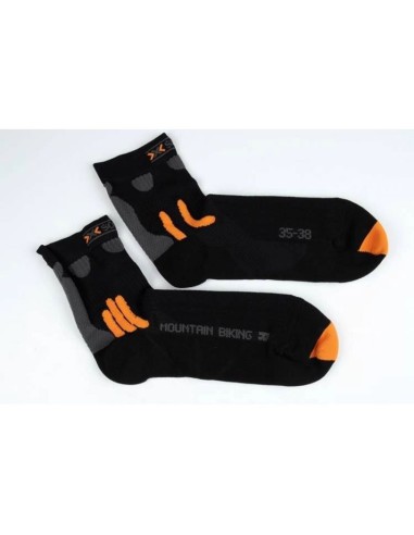 X-Socks X20007-X01 Κάλτσες Ποδηλασίας Μαύρες