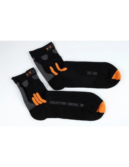 X-Socks X20007-X01 Κάλτσες Ποδηλασίας Μαύρες