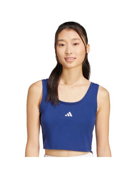 adidas Essentials Small Logo Cotton Lifestyle Tank W JC5939