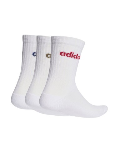 Crew Cushioned Socks 3 Pairs white KD1716