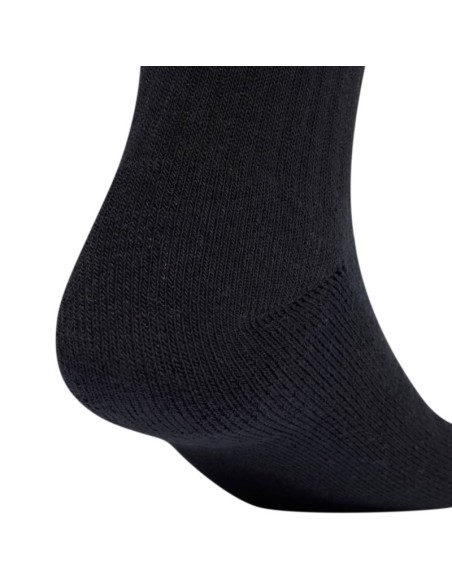 adidas Linear Crew Socks Cushioned 6 Pair Pack black JL6094